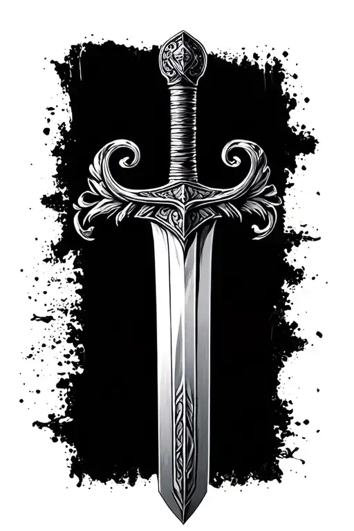 Roman Sword Inscribed With Wrote