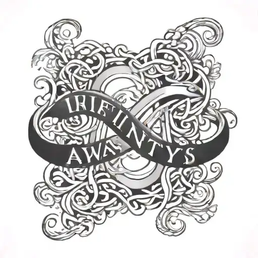 Infinity With Word Always