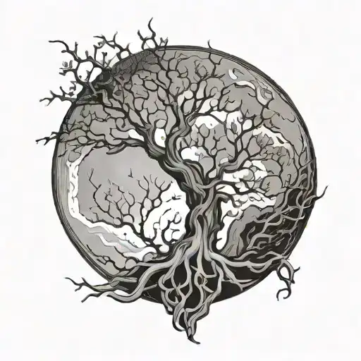 Moon And Root System