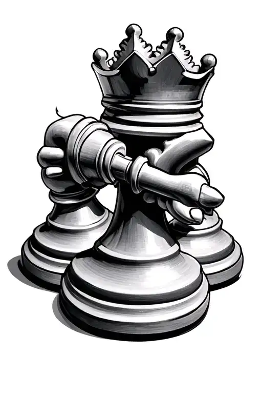 Using Name Roel Disguised In King Chess Piece