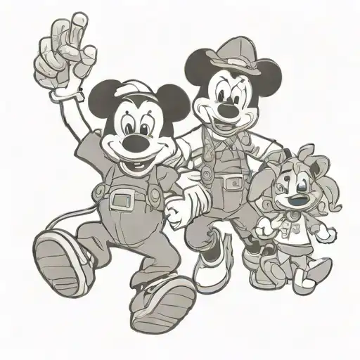 Disney Up But Including My Kids Carter And Cody