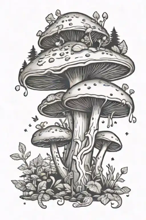 Shroom And Forest Filled