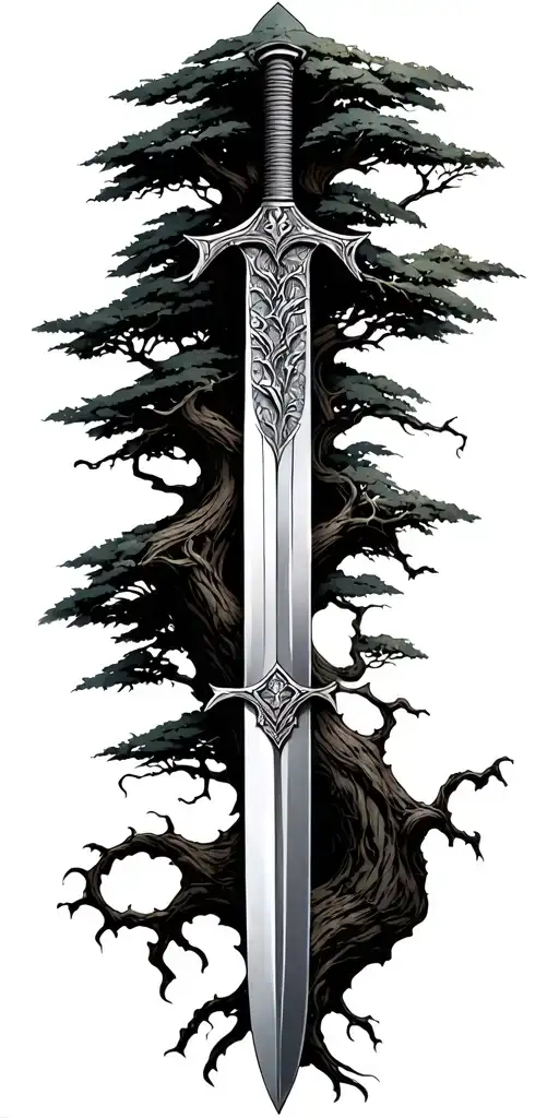 Tree With Sword