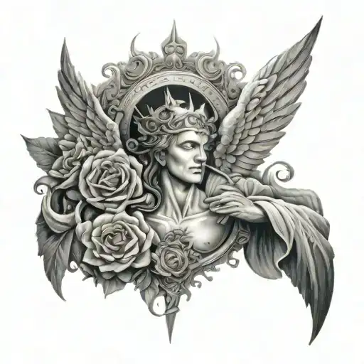 Christian Tattoo Faeturing Gods Power