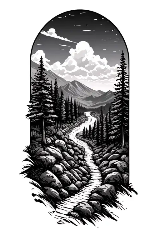 Hiking Trails Winding