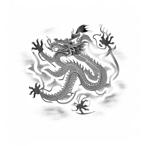Chinese Dragon And Ox Zodiac