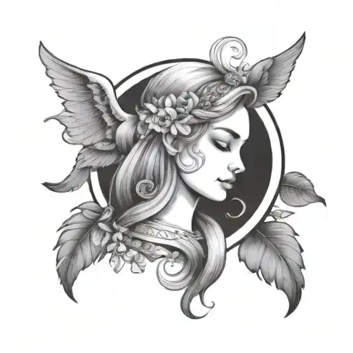 Cute Virgo Zodiac Sign