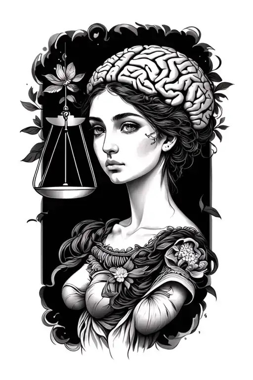Libra Female With Adhd Brain And Mental Health