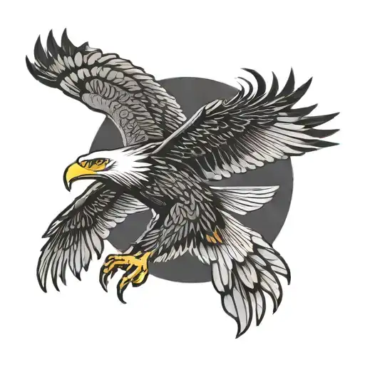 Eagle Flying