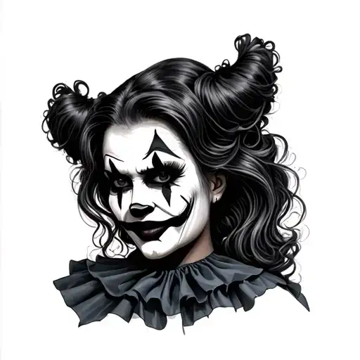 Evil Clown Woman