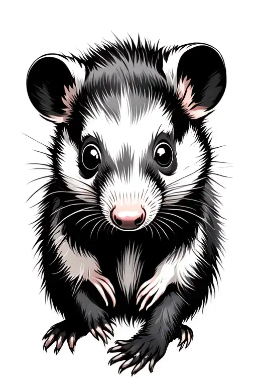 Opossum Traditional Style