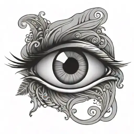 Simple Eye Symbol Integrated