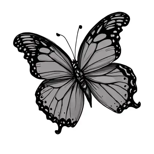 3 Kids Name Small Butterfly