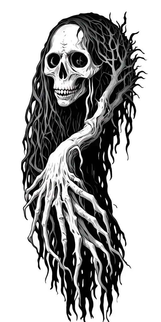 Nerdy Horror Southern Oak Spanish Moss