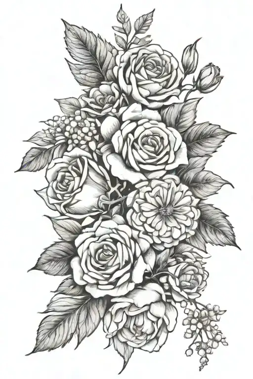 Birth Month Flower Bouquet