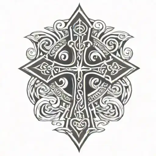 Viking Christian Cross