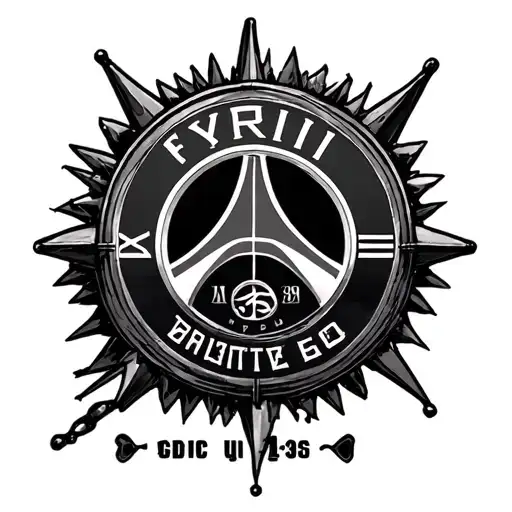 Star Psg With Date In Roman Numerals