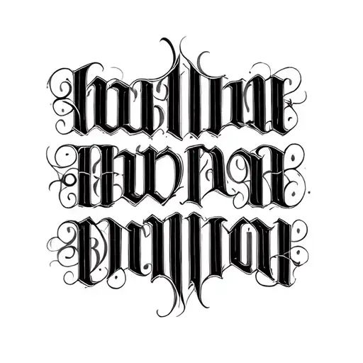 Two Word Ambigram Generator