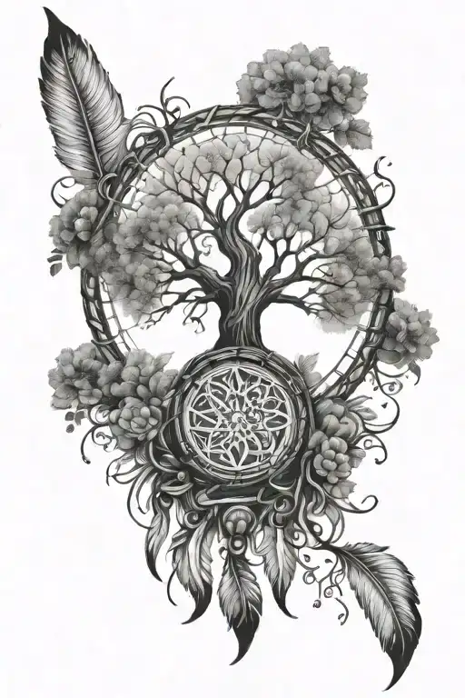 Tree Of Life Dream Catcher