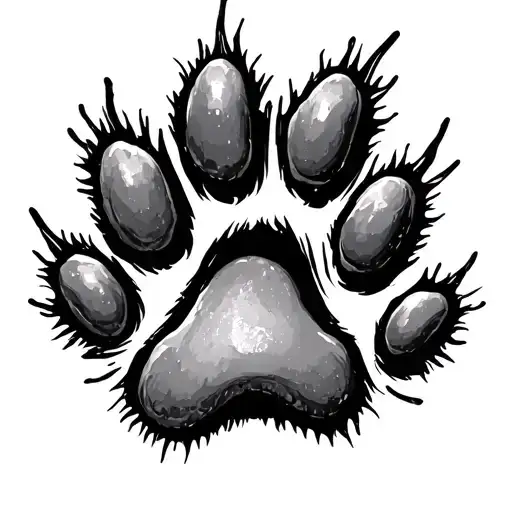 Dog Paw Print