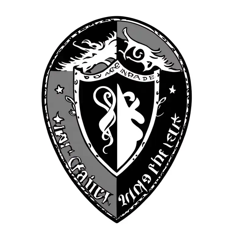 Create A Tattoo That Tells My Story I Like The Family Shields And Loyalty