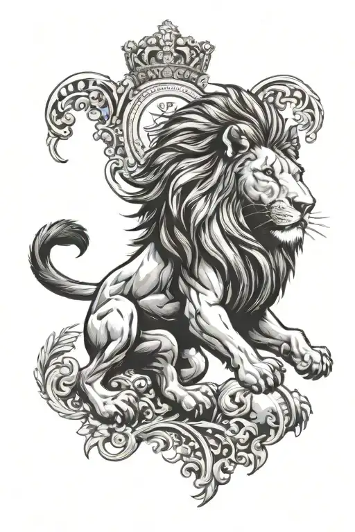 Lion And Copenhagen Football Team