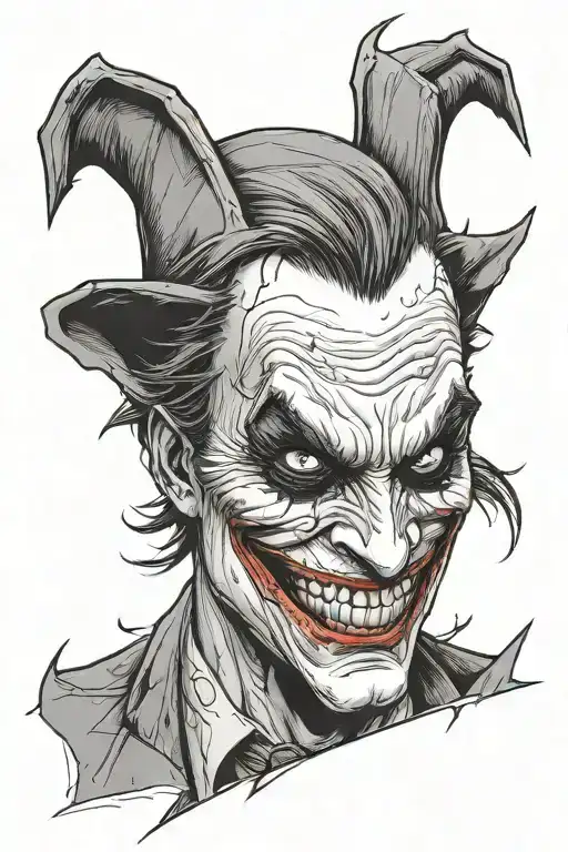 Batman Joker Face