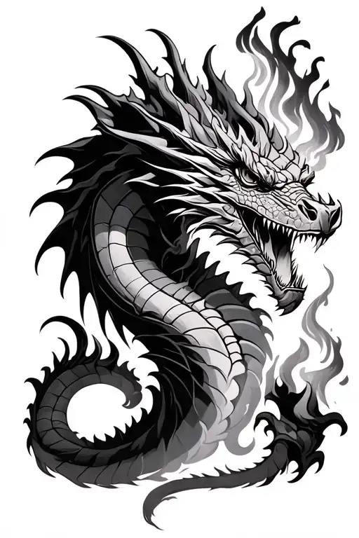 Dragon Breathing Fire