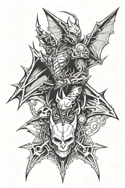 Cyber Sigilism And Anime And Bat