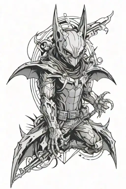 Cyber Sigilism And Anime And Bat