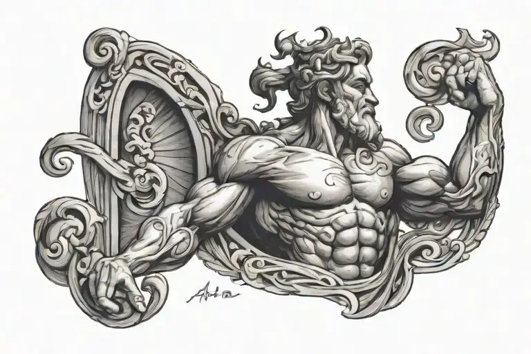 Atlas Greek God Name Written