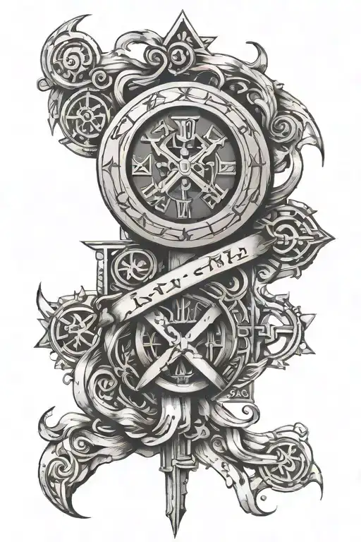 Roman Numerals Intertwined