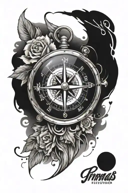 Compass With Fingerprint