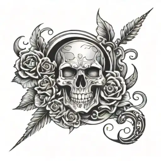 Create An Image Of Cybersiglism Tattoo Template For Hand Like Bracelet