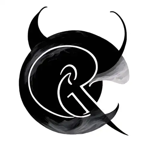 Son Etienne Abstract With The Letters Of His First Name