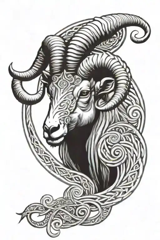 Aries With Celtic Influence