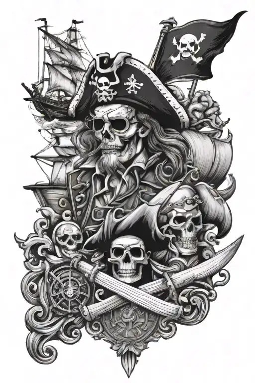 Pirates Themed And California Themed