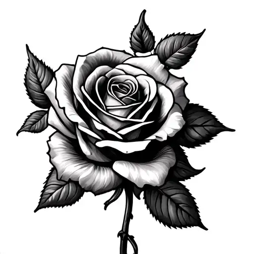 Rose With Rhiannon Wording For Leg