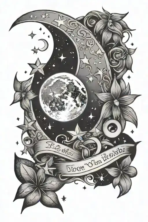 Moon And Stars I Love You To The Moon And Back