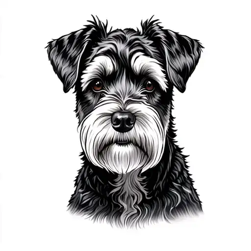 Black Russian Terrier Oldskul