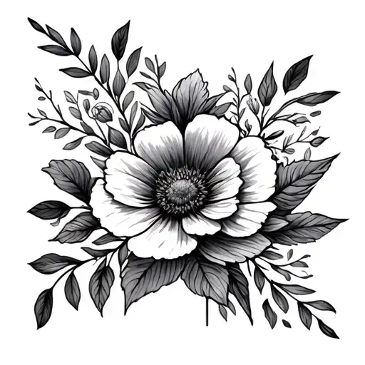 June And November Birth Flower Bouquet