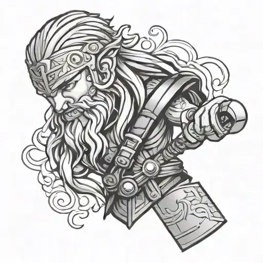 Little Hammer Thor God