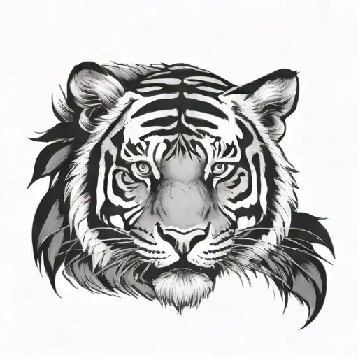 Tiger Face Keep Going Tamil