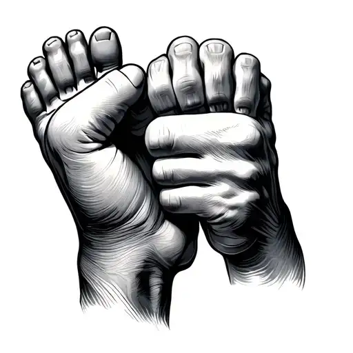 For My Son Feet Or Fist Bumping