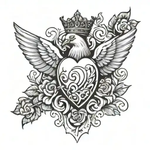 Dove Sacred Heart