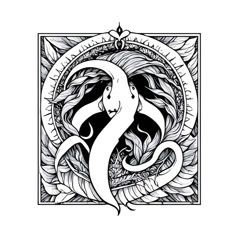 Cancer Virgo Simple Outline