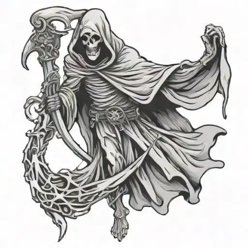 Grim Reaper Full Body