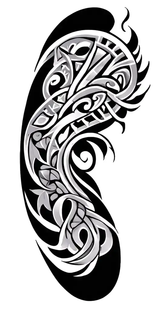 Maori Inspiration Celtic Irish Design