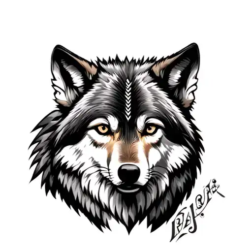 Native American Wolf