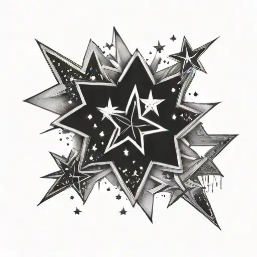Stars On Forearm To Cover Scars